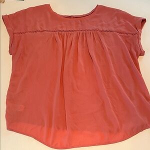 LOFT Coral Blouse